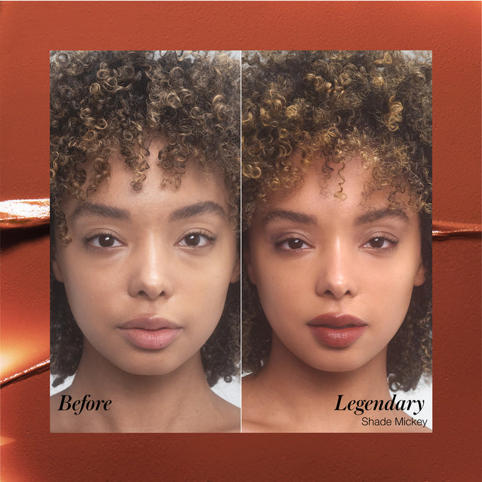 Legendary Serum Lipstick - Makeup - RMS Beauty - Legendary-Lipstick-Mickey-BeforeandAfter - The Detox Market | 