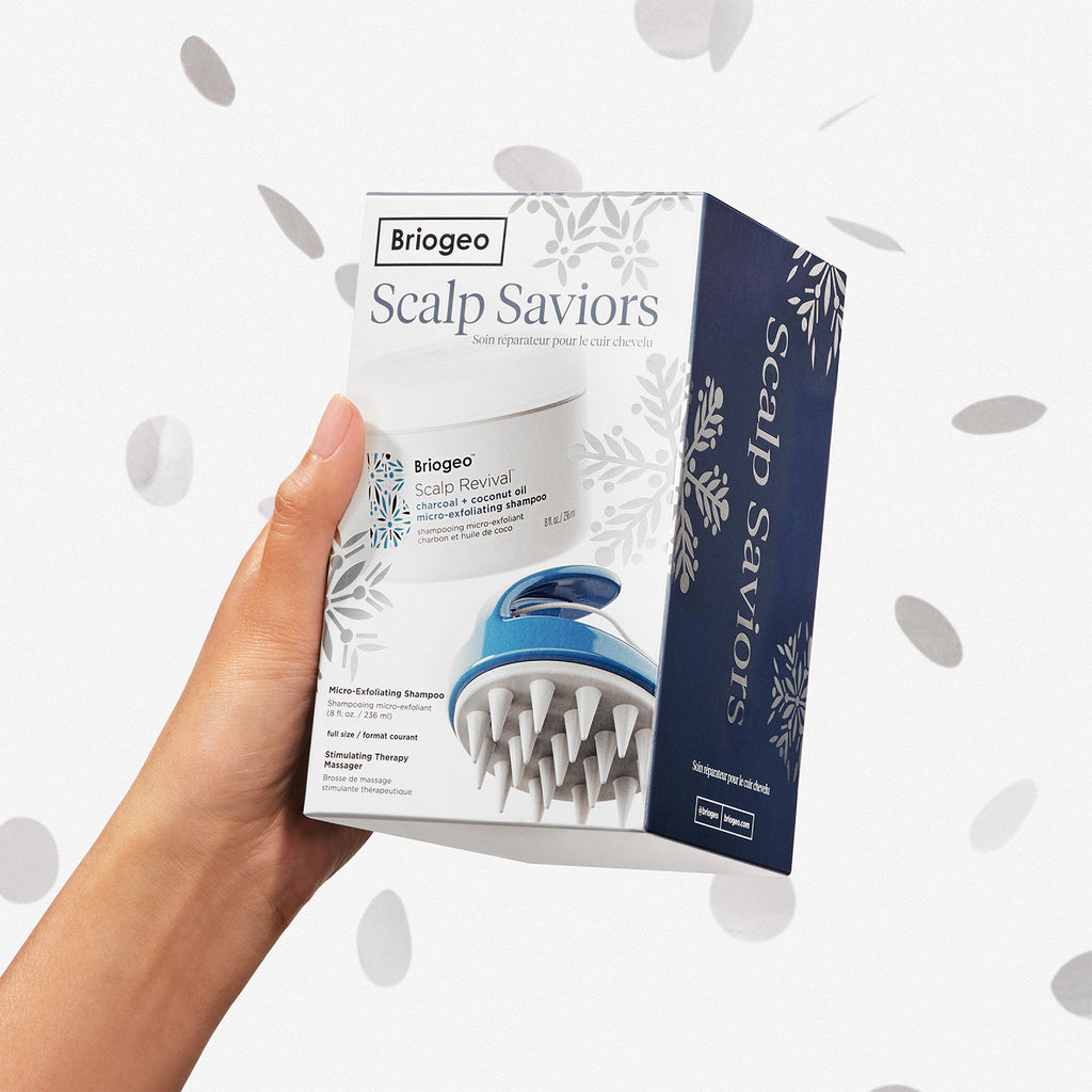 Briogeo-Scalp Revival Shampoo + Scalp Massager Gift Set-