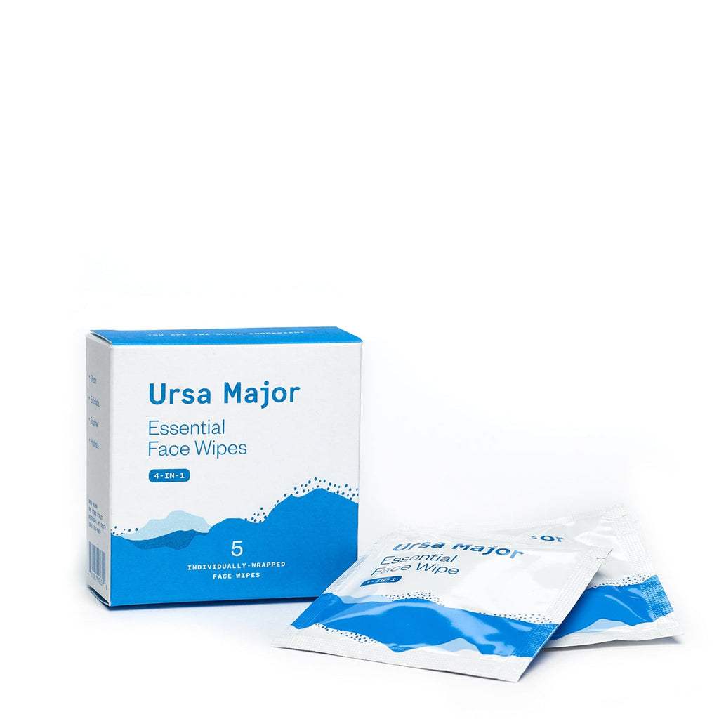 Ursa Major-5-pack Essential Face Wipes-