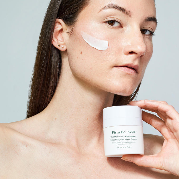 Three Ships-Firm Believer Goji Stem Cell + Pomegranate Smoothing Neck + Face Cream-Skincare-628110639097_5-The Detox Market | 