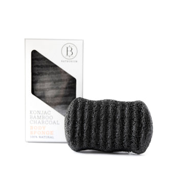 Bathorium-Konjac Bamboo Charcoal Body Sponge-