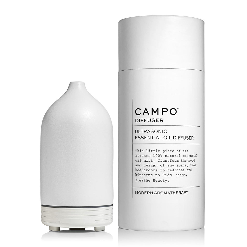 CAMPO-Ultra Sonic Oil Diffuser - Ceramic White-