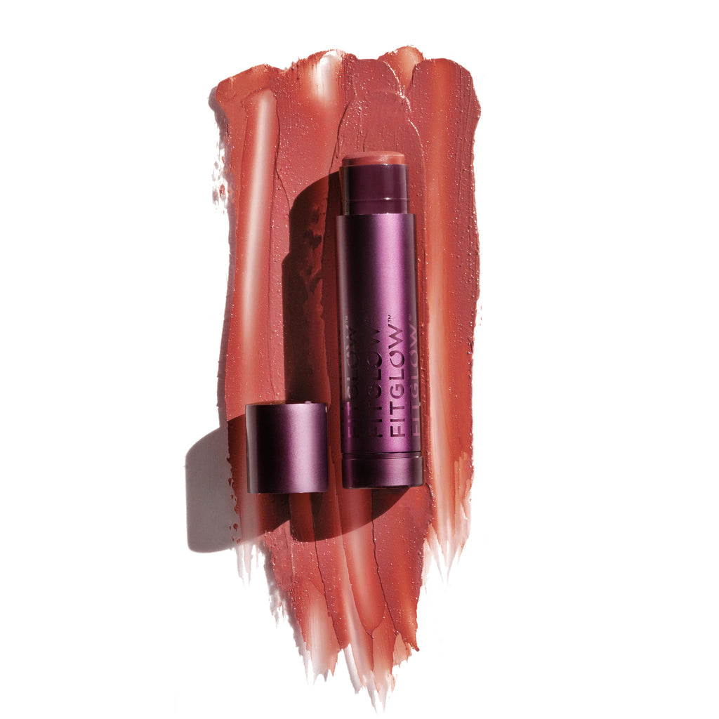 Fitglow Beauty-Cloud Collagen Lipstick + Cheek Matte Balm-Makeup-CloudCollagenLipstickBalm_calla_swatch_B2B-The Detox Market | Calla - soft matte beige nude pink