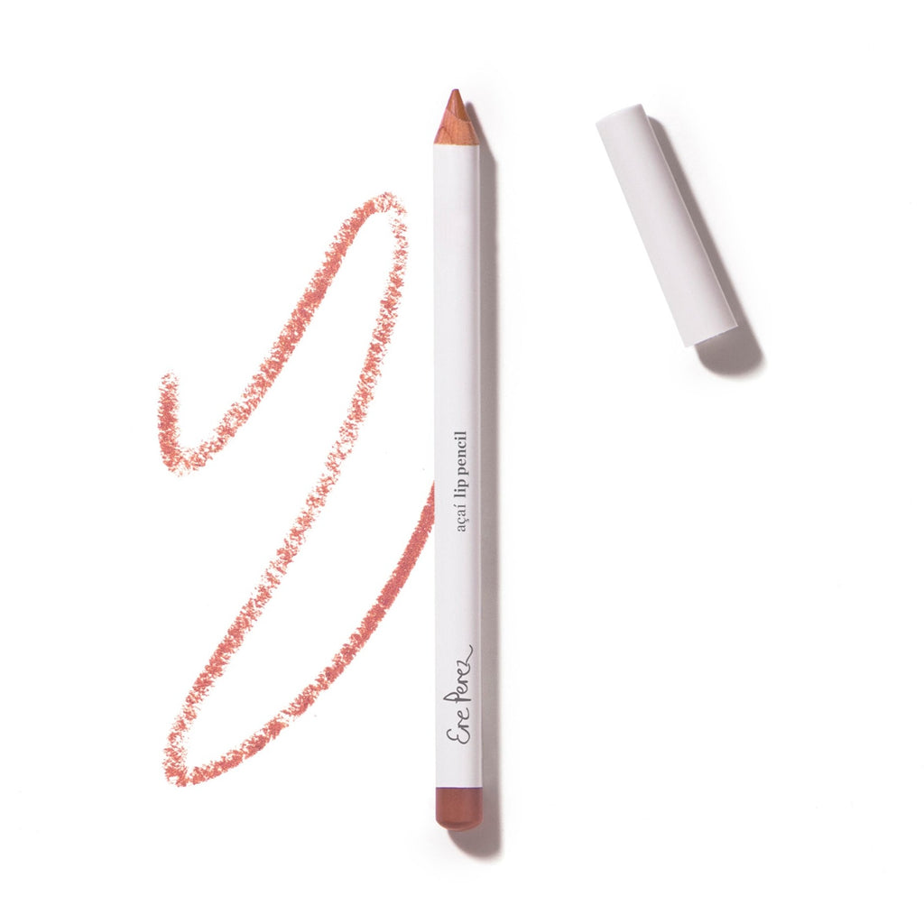 Acai Lip Pencil - Makeup - Ere Perez - ErePerez_Acai_Lip_Pencil_Shy_Swatch - The Detox Market | 