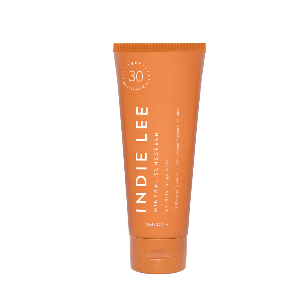 Indie Lee-SPF 30 Mineral Sunscreen-Sun Care-IL_Mineral-Suscreen_Seamless-The Detox Market | 
