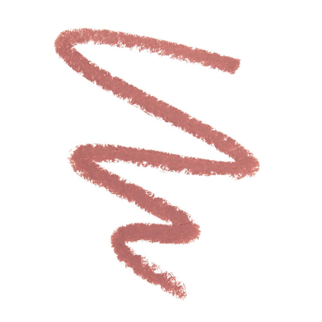 Lip Pencil - Makeup - Kjaer Weis - Kjaer_Weis-Lip_Pencil-Rose-Swatch - The Detox Market | Rose - A pale pink-nude
