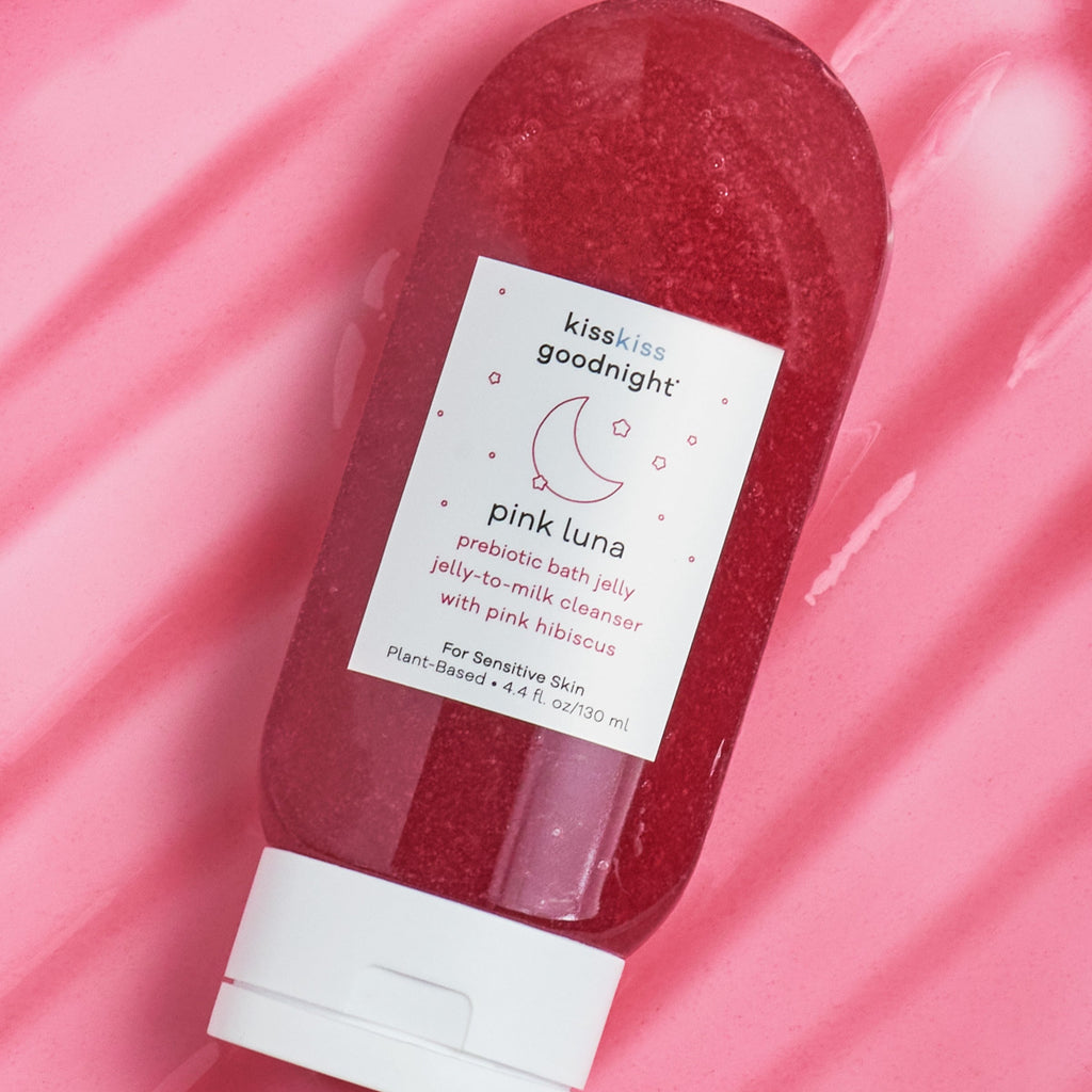 Kiss Kiss Goodnight-Pink Luna Prebiotic Bath Jelly-