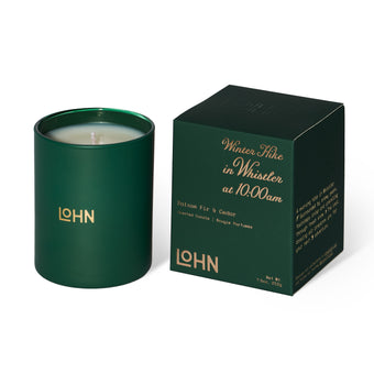 Lohn-Winter Hike Candle - Balsam Fir & Cedar-Home-LOHNWinterHikeCandleEcommerce-The Detox Market | 