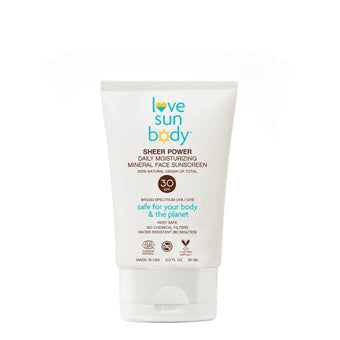 Love Sun Body-SPF 30 Fragrance-Free Face Sunscreen-Sun Care-LSB-SPF30-Face-90ML-front-no-reflect-1000px-The Detox Market | SPF 30 Face Sunscreen - 90mL