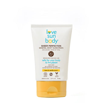 Love Sun Body-SPF 30 Lightly Scented Sunscreen-Sun Care-LSB-SPF30-Scented-90ML-front-no-reflect-1000px-The Detox Market | 90ml