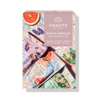 Odacite-Soak in Zenitude Bath Soak Trio Set-