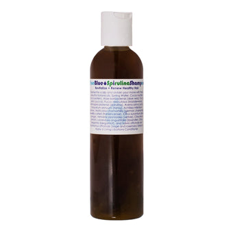 Living Libations-True Blue Spirulina Shampoo - 120ml-